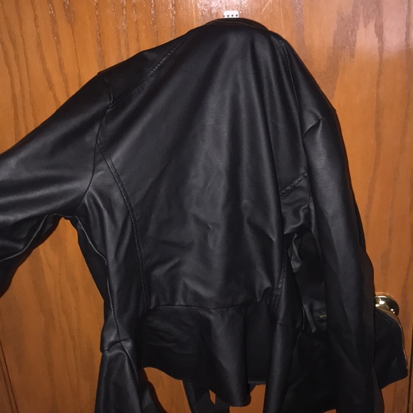 Faux Lather Jacket - Picture 4 of 5